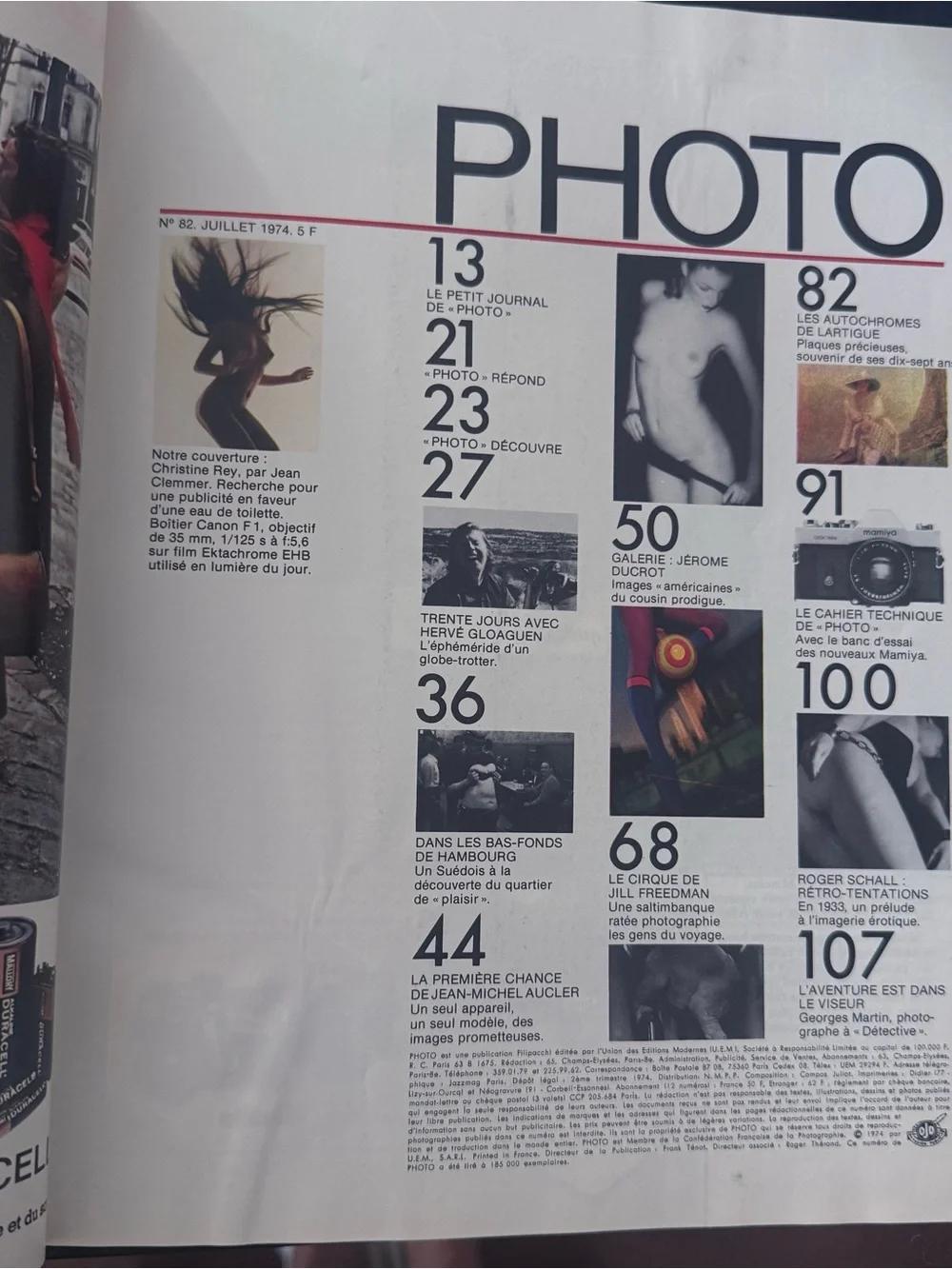 PHOTO 82 Schall Lartigue Freedman circus Ducrot Aucler Anders Petersen